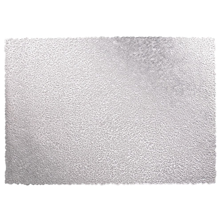 Mata dekoracyjna ELEGANT srebrna RAVI